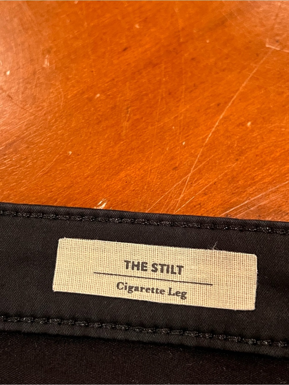 AG Adriano Goldschmied The Stilt Low-Rise Cigarette Jean Super Black 29R Fitted - Picture 11 of 16
